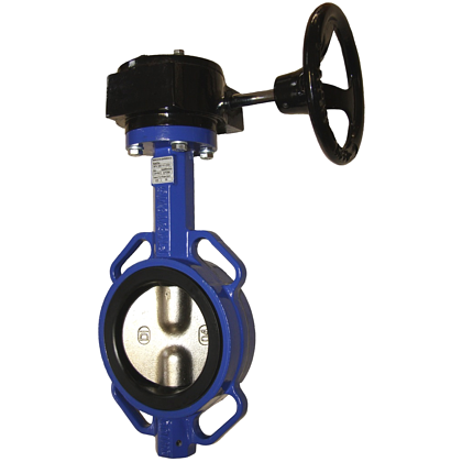 Klapka uzavírací BFV 306 CRX ovládaná převodovkou s ručním kolem